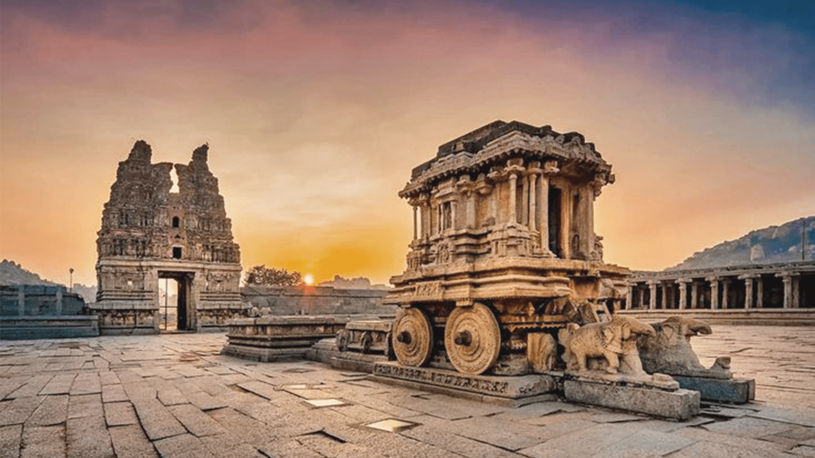 百夫長旅遊_亞洲_印度_亨比 Hampi_維塔拉神廟Vittala Temple_石戰車