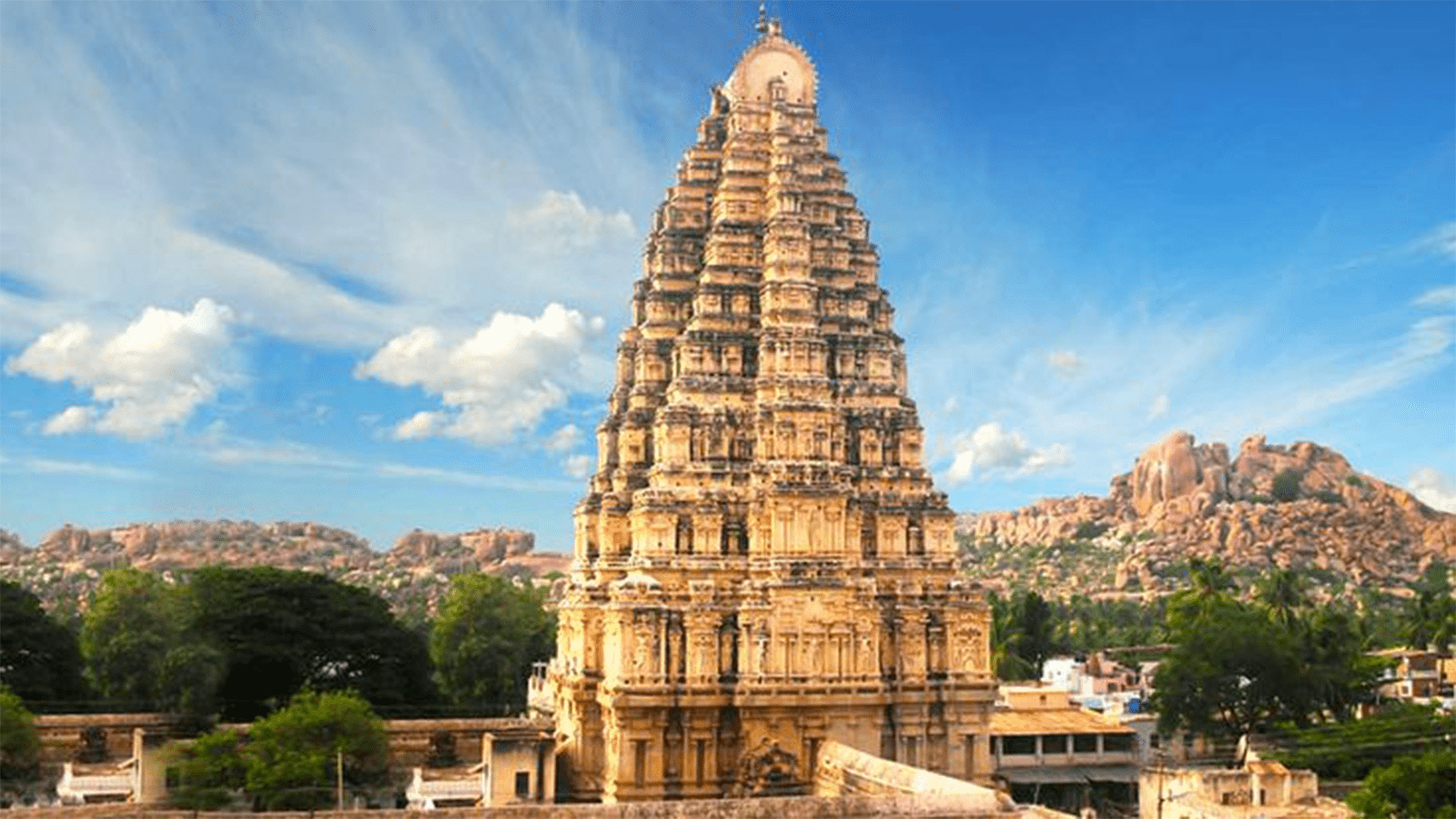 百夫長旅遊_亞洲_印度_亨比 Hampi_維魯巴克沙神廟Virupaksha Temple