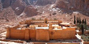 西奈山腳的聖凱薩琳修道院 St. Catherine Monastery-埃及