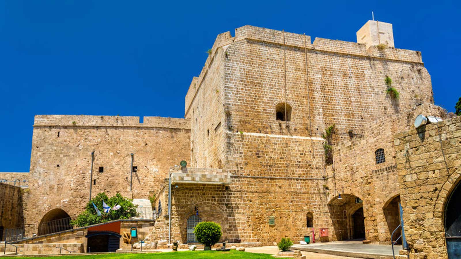 亞科的十字軍城堡acre-crusader-castle以色列