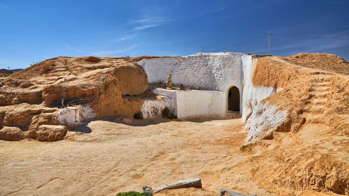 穴居建築─MATMATA突尼西亞