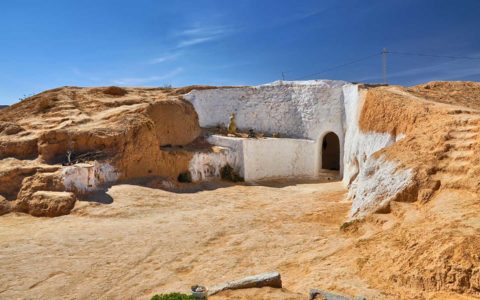 穴居建築─MATMATA突尼西亞