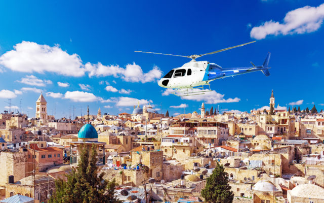 以約-耶路撒冷-直升機