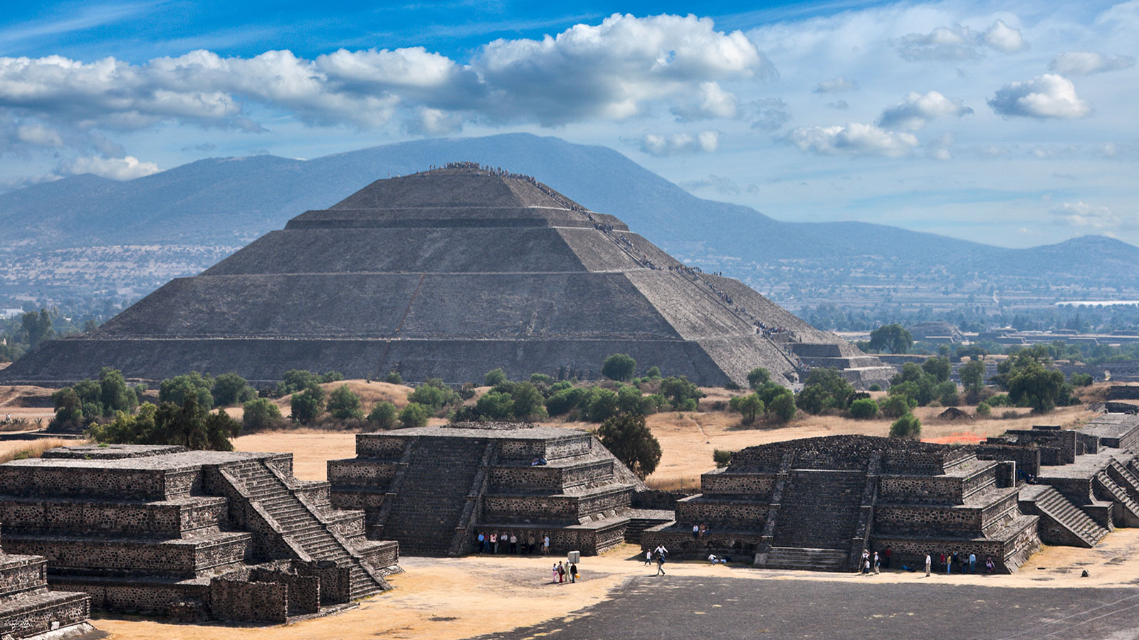 Teotihuacan-pyramids,-Mexico-CityTeotihuacan-pyramids,-Mexico-City阿茲特克墨西哥墨西哥