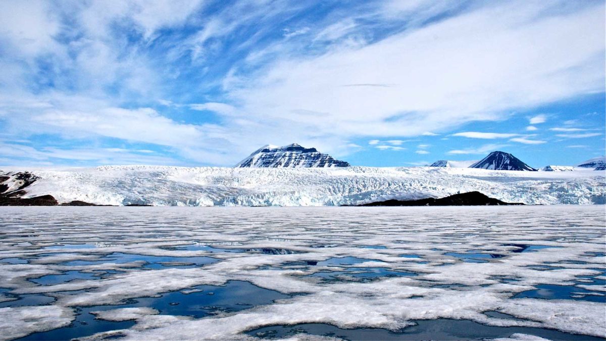 北極-冰川Nordenskiold